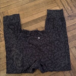 Lululemon Black Camo Leggings